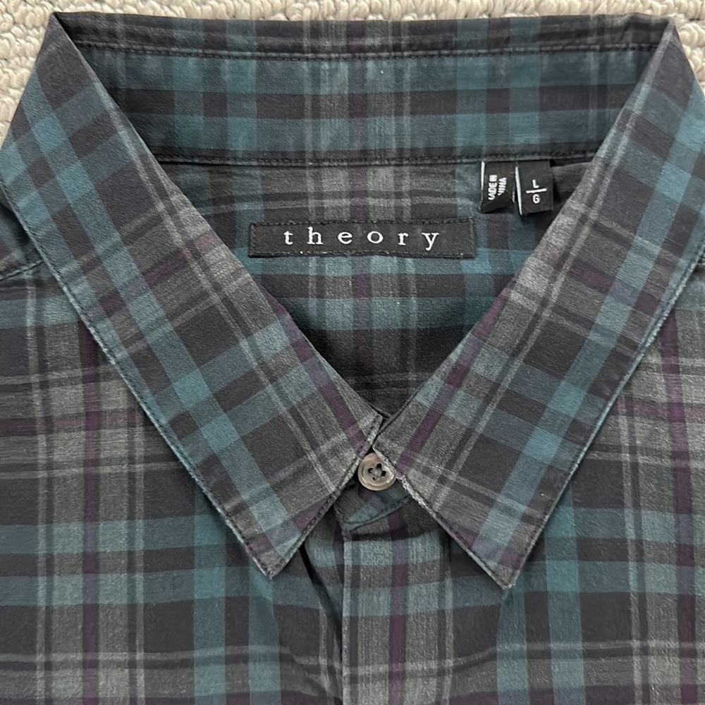 Mens Theory Button Down - image 4